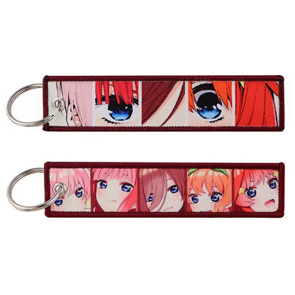 AniTag - Embroidered Anime Keychains