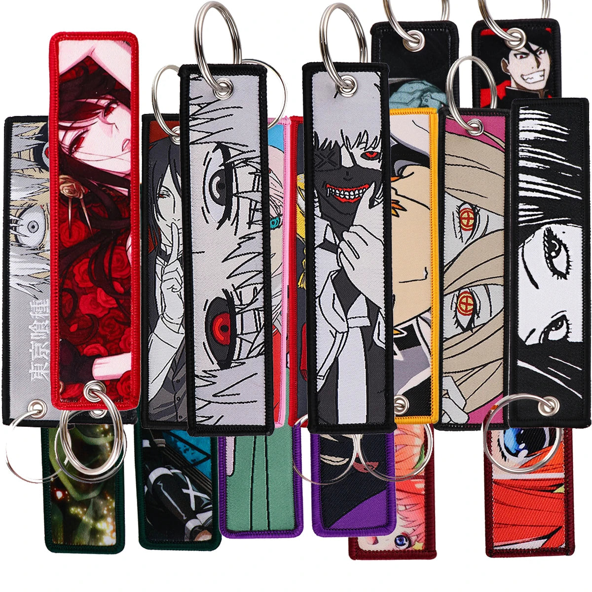 AniTag - Embroidered Anime Keychains